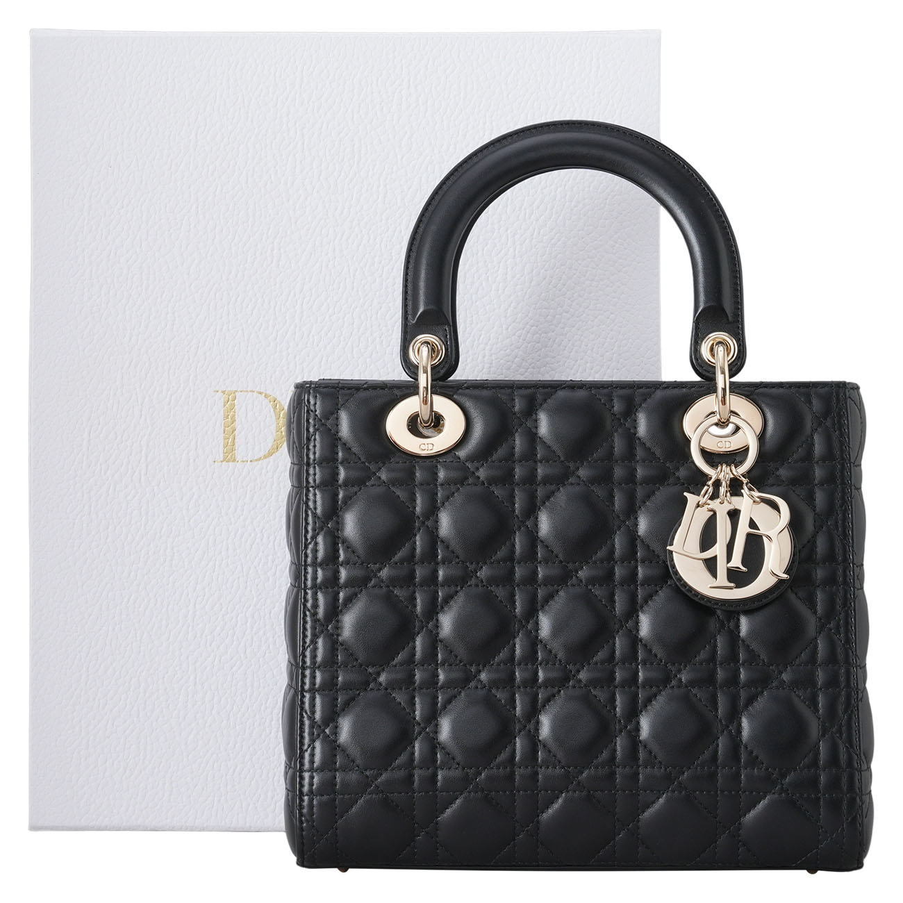 CHRISTIAN DIOR(USED)디올 레이디 디올 미듐